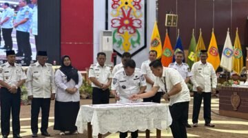 Wabup Mura Minta Percepat Pembangunan Pelabuhan Dan Jembatan di Laung Tuhup