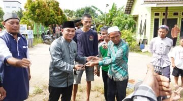 Wakil Bupati Mura Tinjau Pelaksanaan Pemotongan Hewan Kurban di Langgar Al-Munawwarah