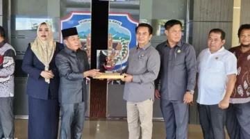 DPRD Murung Raya Sambut Kunjungan Kerja DPRD Kutai Barat