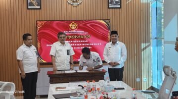 Bupati Murung Raya Serahkan LKPD 2024 ke BPK Kalteng