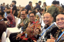 Bupati Murung Raya Heriyus, SE. Saat menghadiri Rakornas TPAKD di jakarta.