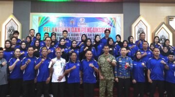 Bupati Heriyus Hadiri Pelantikan Pengurus KORMI Mura Masa Bakti 2024-2028