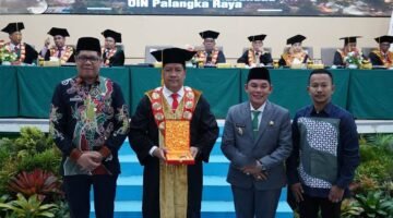 Hadiri Wisuda UIN Palangka Raya, Wabup Rahmanto Muhidin Berikan Dukungan Moril bagi Lulusan
