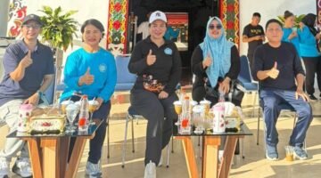 Halaman Kantor Bupati Jadi Saksi Kekompakan Kader PKK Lintas Kecamatan seMurung Raya