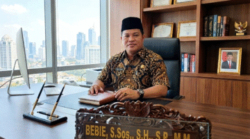 Ketua Komisi II DPRD Kabupaten Murung Raya, Bebie, S.Sos., SH, SP, MM, MAP,