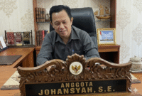 Wakil Ketua Komisi II DPRD Kabupaten Murung Raya, Johansyah, S.E., M.I.P.,