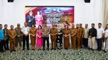 Komitmen Pemkab Mura Jaga Kondusivitas Melalui Penyambutan Kapolres Baru