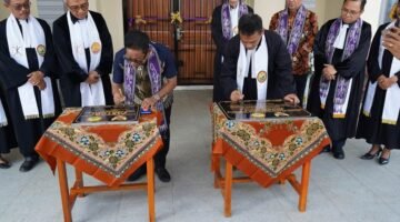 Pemkab Mura Dorong Peran Gereja GKE Tahujan Ontu Sebagai Pusat Pelayanan dan Kedamaian