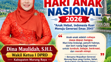 Wakil Ketua I DPRD Murung Raya, Dina Maulidah, S.H.I.