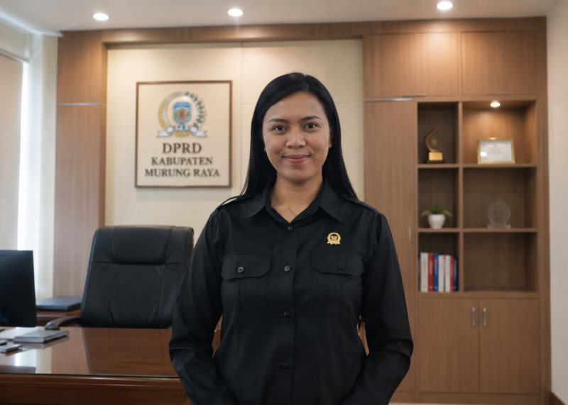 Anggota DPRD Kabupaten Murung Raya, Nisha Anggraeni.