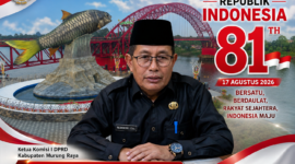 Ketua Komisi I DPRD Kabupaten Murung Raya, H. Rejikinoor, S.Sos.