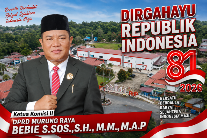 Ketua Komisi II DPRD Kabupaten Murung Raya, Bebie S.Sos.,S.H.,M.M.,M.A.P 