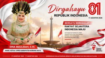 Wakil Ketua I DPRD Kabupaten Murung Raya, Dina Maulidah, S.HI.