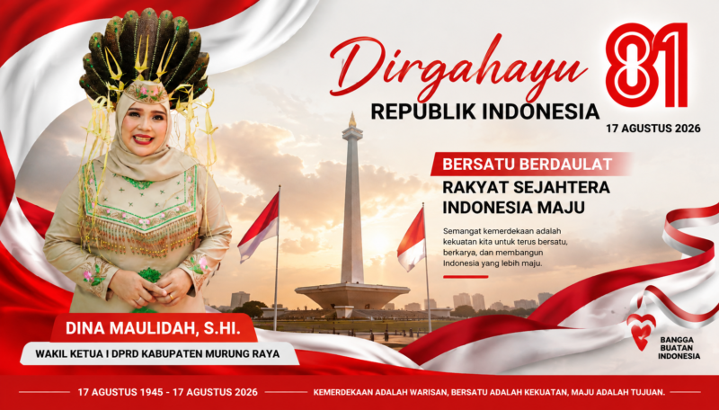 Wakil Ketua I DPRD Kabupaten Murung Raya, Dina Maulidah, S.HI.