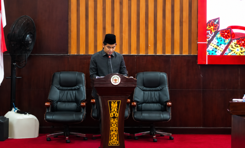 Anggota DPRD Kabupaten Murung Raya dari Fraksi PDI Perjuangan, Fredrich Dominggus Yoga.
