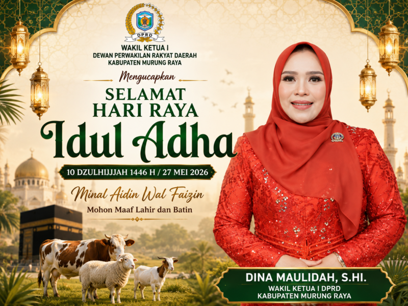 Wakil Ketua I DPRD Murung Raya, Dina Maulidah,S.HI.