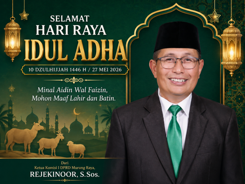 Ketua Komisi I DPRD Murung Raya, Rejekinoor, S.Sos.