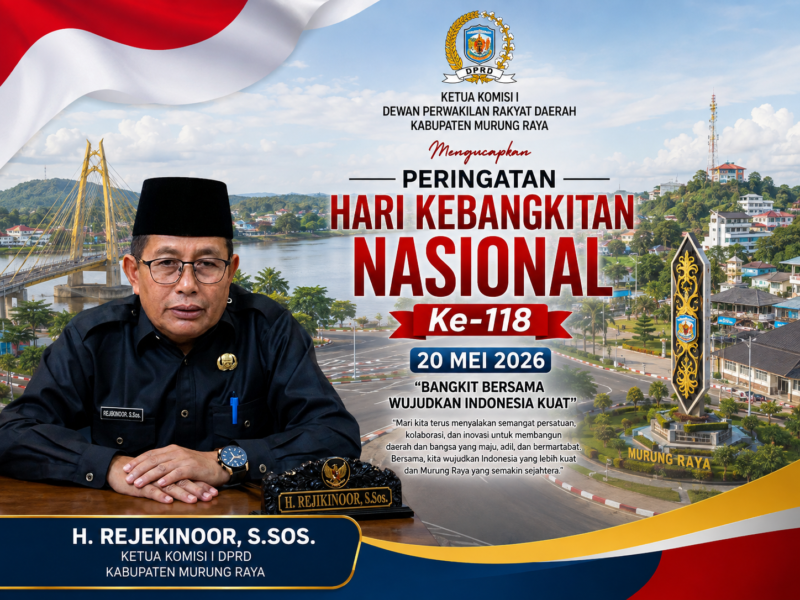Ketua Komisi I DPRD Murung Raya, H. Rejekinoor, S.Sos.